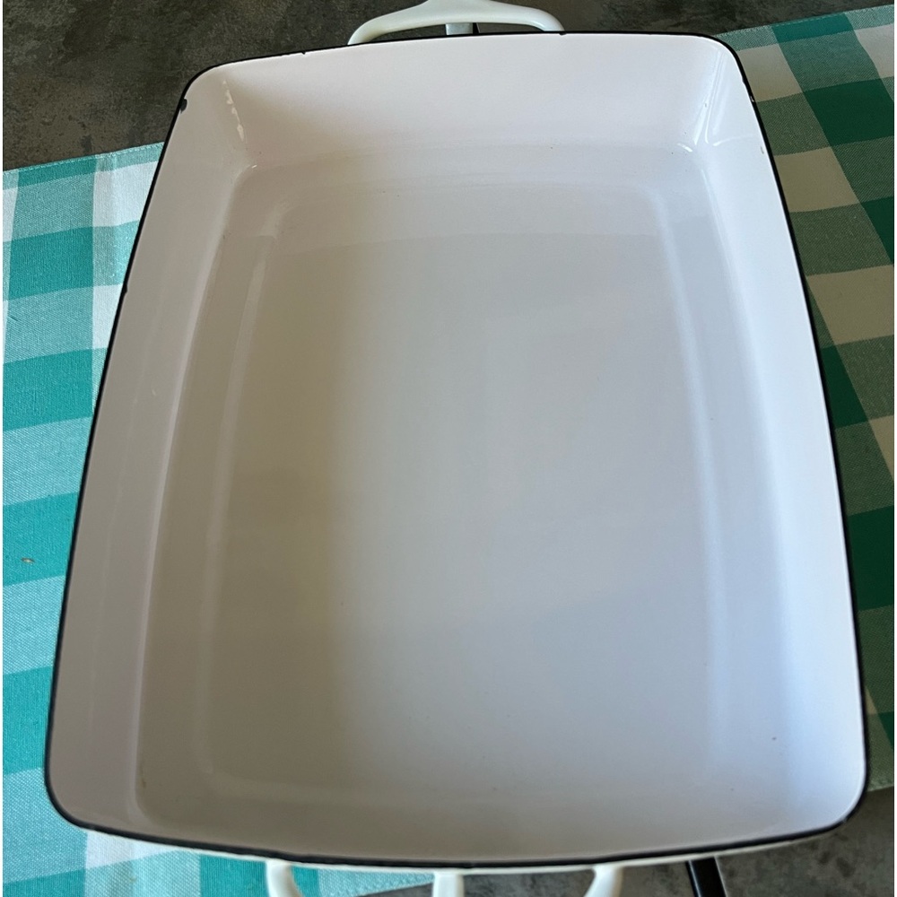 Dansk Kobenstyle rectangle white pan